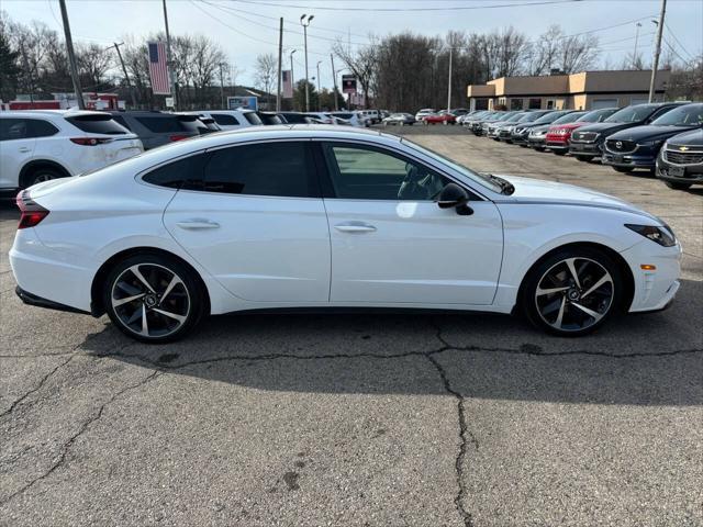 used 2021 Hyundai Sonata car, priced at $23,900