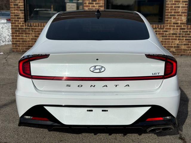 used 2021 Hyundai Sonata car, priced at $23,900