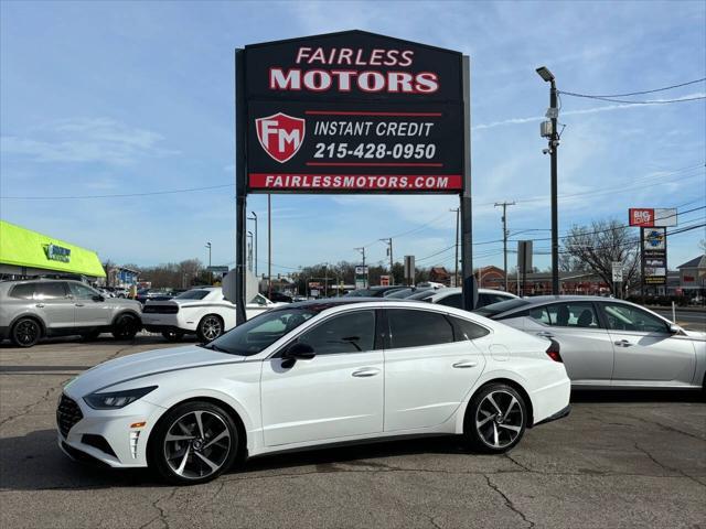 used 2021 Hyundai Sonata car, priced at $23,900