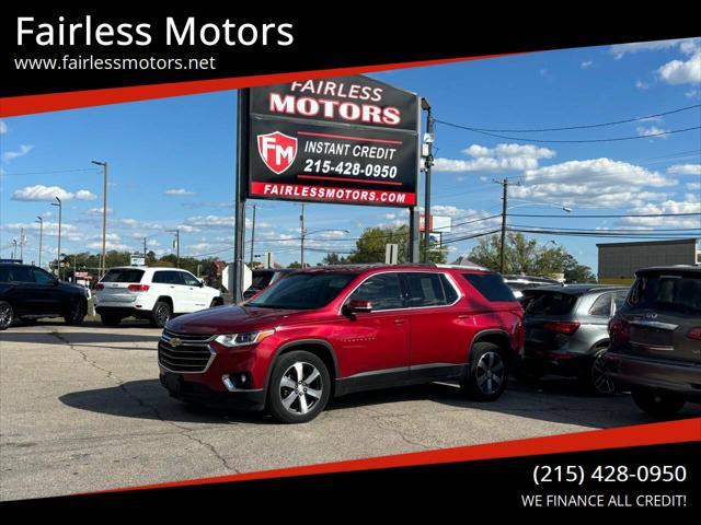 used 2018 Chevrolet Traverse car, priced at $20,000