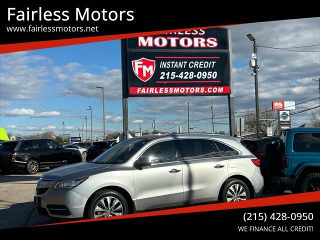 used 2016 Acura MDX car, priced at $16,900