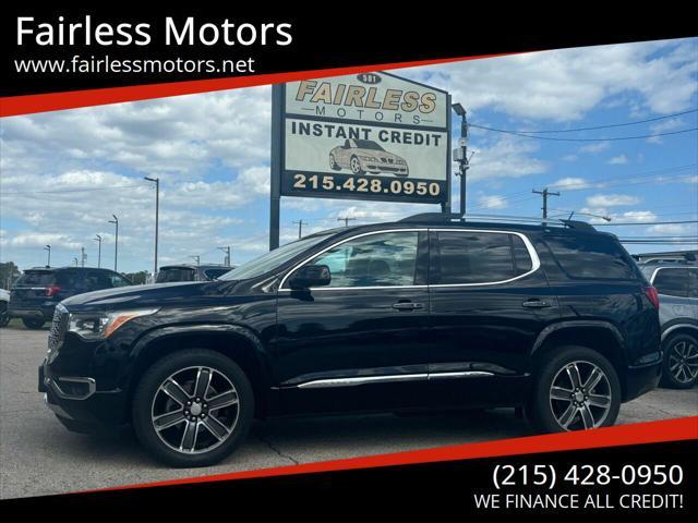 used 2017 GMC Acadia car, priced at $20,000