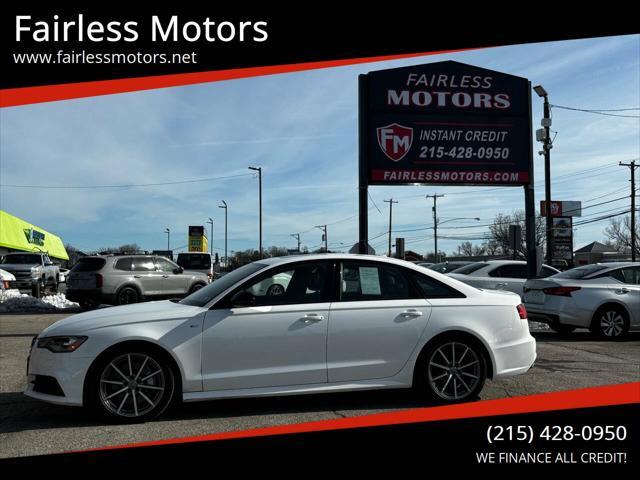 used 2018 Audi A6 car, priced at $16,900