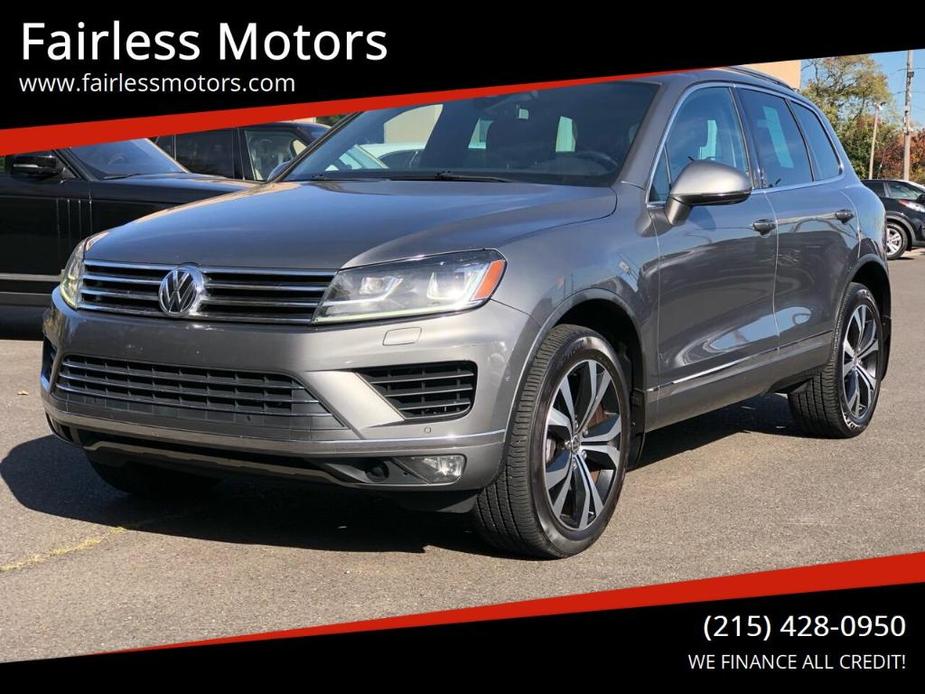 used 2017 Volkswagen Touareg car, priced at $20,900