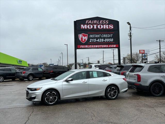 used 2022 Chevrolet Malibu car, priced at $18,800