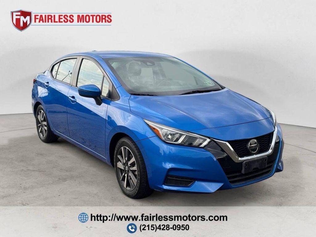used 2021 Nissan Versa car, priced at $13,800