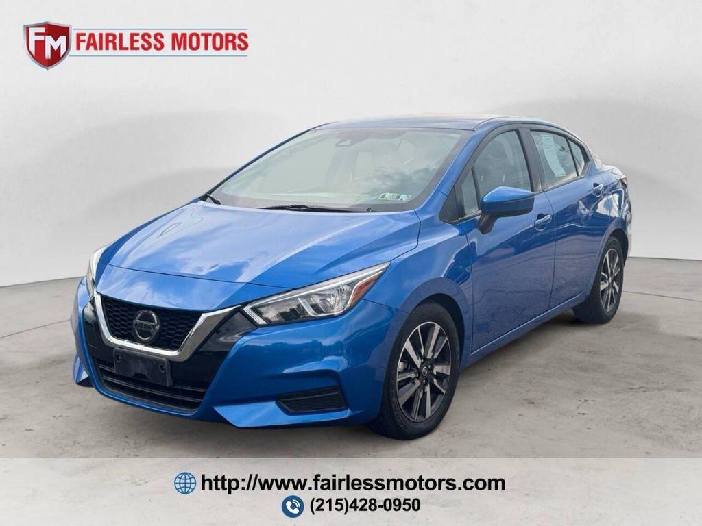 used 2021 Nissan Versa car, priced at $14,000
