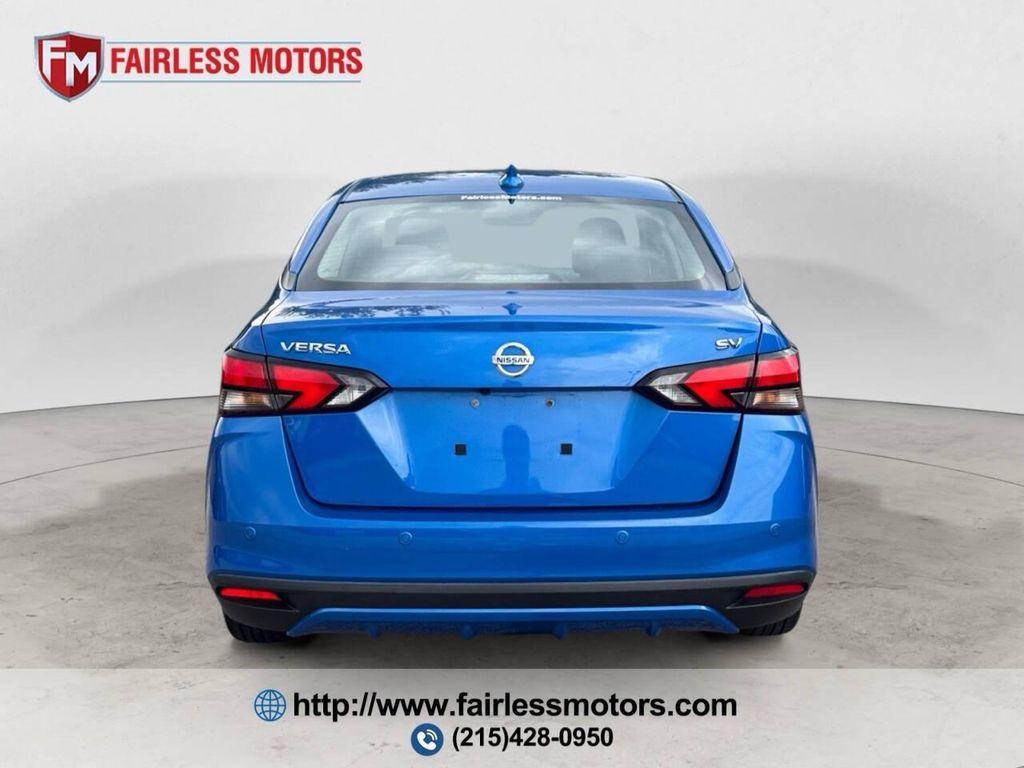 used 2021 Nissan Versa car, priced at $13,800