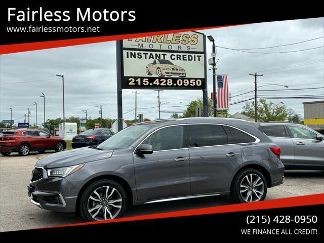 used 2019 Acura MDX car, priced at $27,900