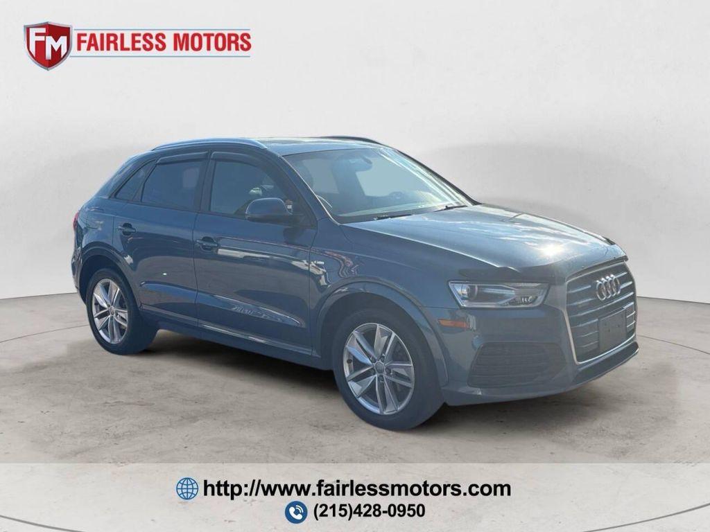 used 2018 Audi Q3 car, priced at $15,000