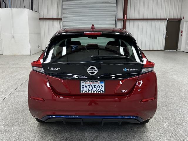 used 2022 Nissan Leaf car, priced at $15,497