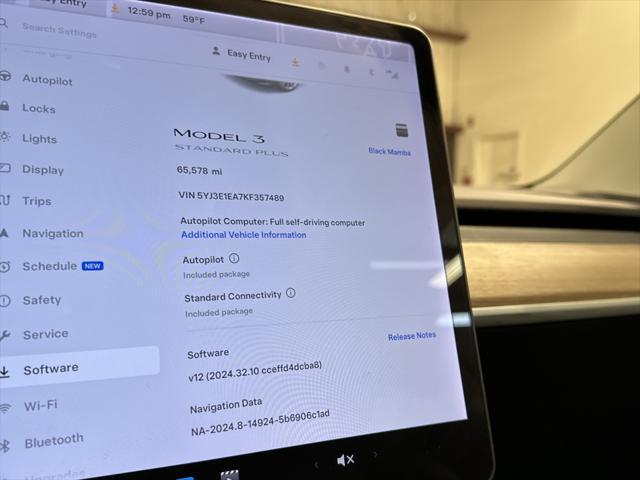 used 2019 Tesla Model 3 car, priced at $23,497