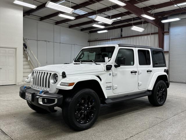 used 2022 Jeep Wrangler Unlimited 4xe car, priced at $32,997