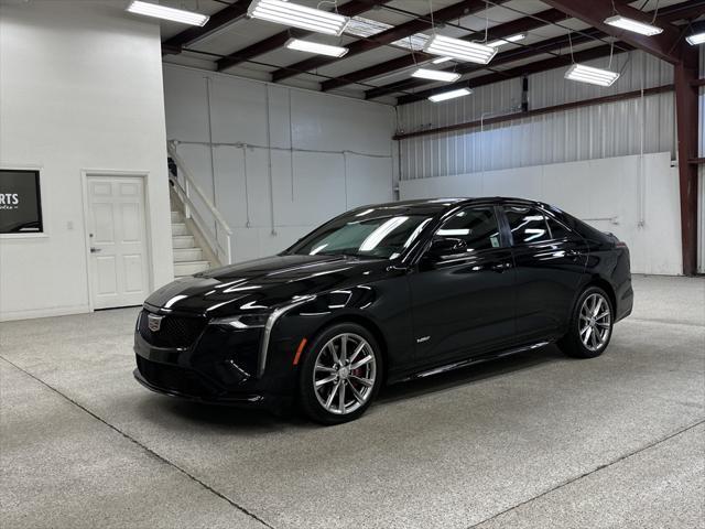 used 2023 Cadillac CT4-V car, priced at $43,997