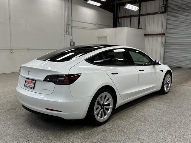 used 2022 Tesla Model 3 car, priced at $29,997