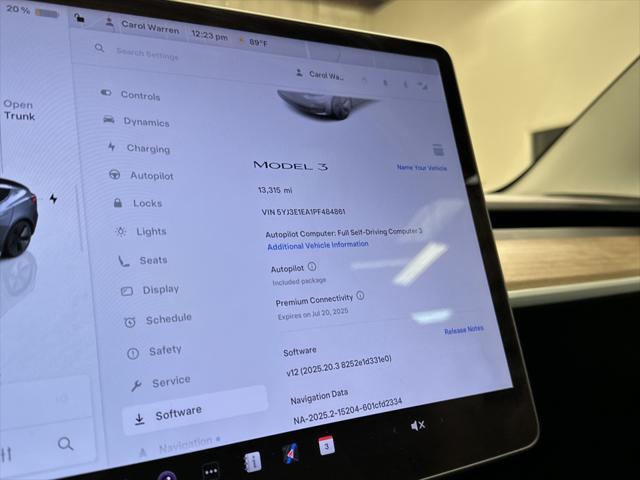 used 2023 Tesla Model 3 car, priced at $26,997