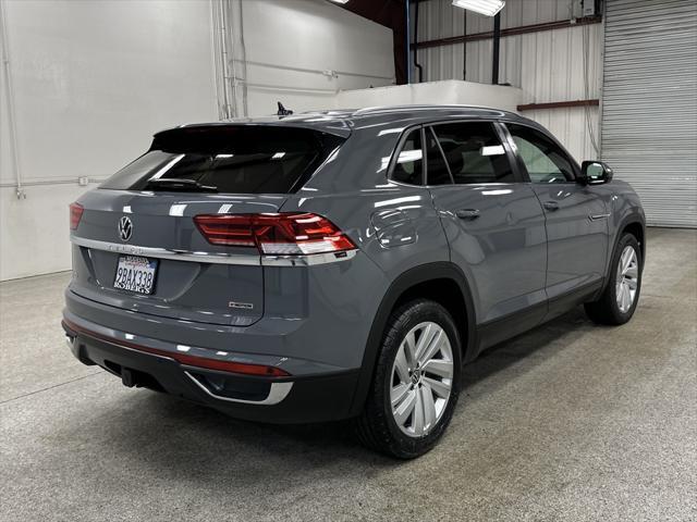 used 2022 Volkswagen Atlas Cross Sport car, priced at $28,497