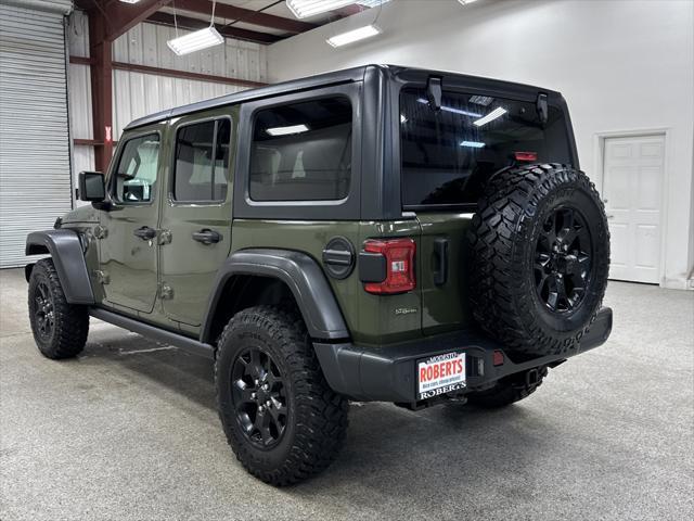 used 2021 Jeep Wrangler Unlimited car, priced at $33,997