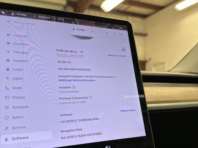used 2022 Tesla Model Y car, priced at $31,497