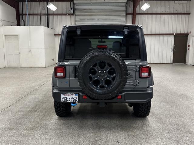used 2023 Jeep Wrangler 4xe car, priced at $33,497