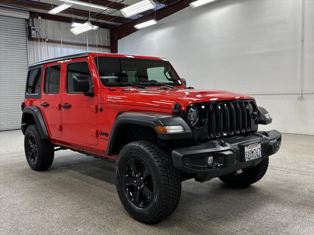 used 2021 Jeep Wrangler Unlimited car, priced at $34,997