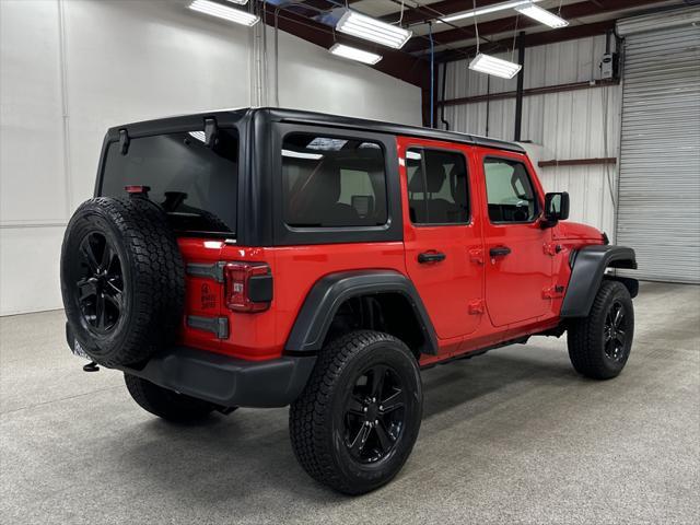 used 2021 Jeep Wrangler Unlimited car, priced at $34,997