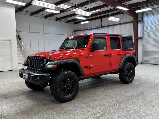used 2021 Jeep Wrangler Unlimited car, priced at $34,997