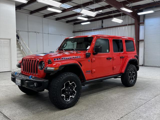 used 2021 Jeep Wrangler Unlimited 4xe car, priced at $35,497