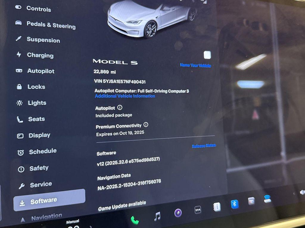 used 2022 Tesla Model S car, priced at $53,997
