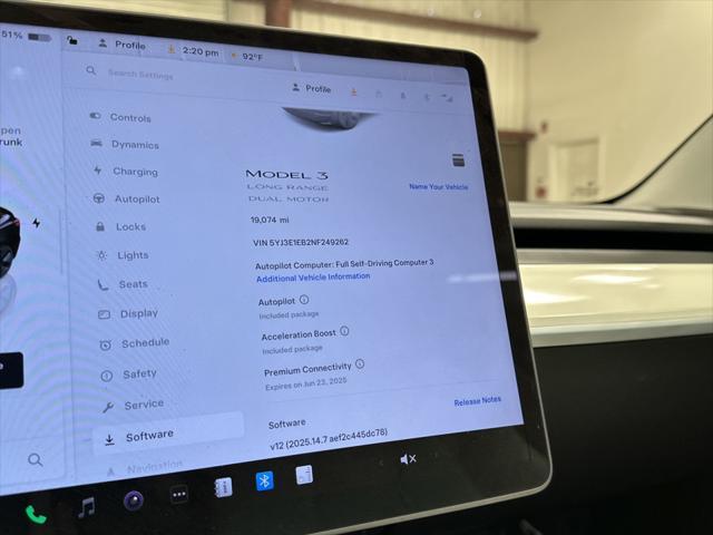 used 2022 Tesla Model 3 car, priced at $28,997