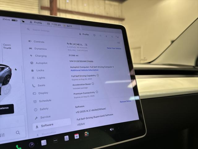 used 2022 Tesla Model 3 car, priced at $30,997