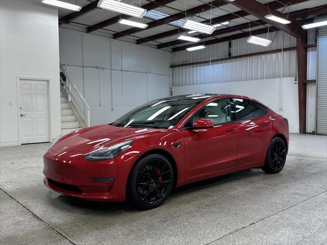 used 2023 Tesla Model 3 car, priced at $31,997