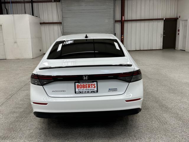 used 2023 Honda Accord Hybrid car, priced at $28,797