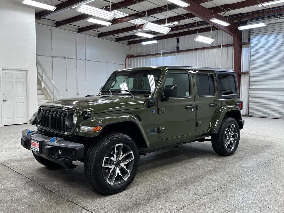 used 2024 Jeep Wrangler 4xe car, priced at $32,497