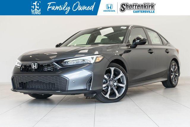 new 2025 Honda Civic Hybrid car, priced at $33,100