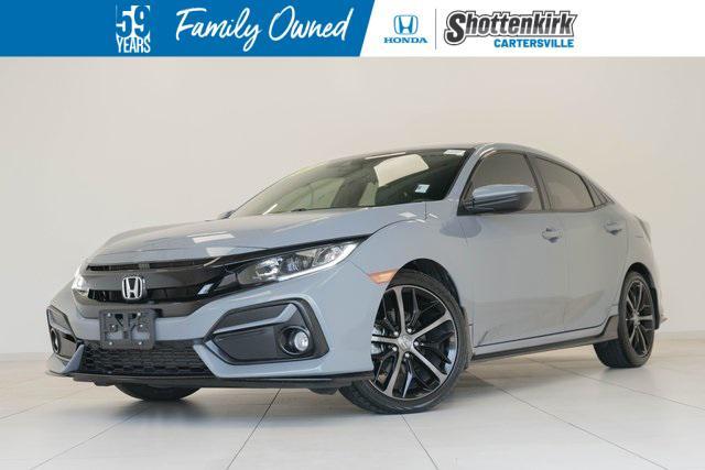 used 2021 Honda Civic car, priced at $23,301