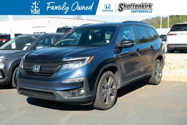 used 2022 Honda Pilot car, priced at $30,999