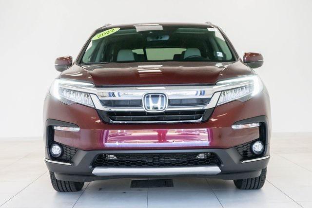 used 2022 Honda Pilot car, priced at $34,999