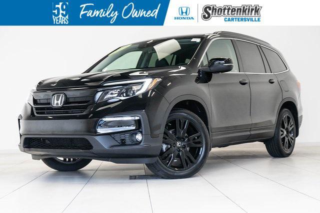 used 2022 Honda Pilot car, priced at $36,495