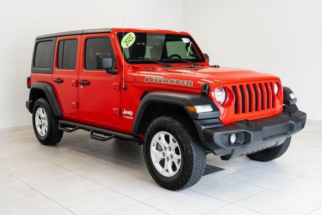 used 2021 Jeep Wrangler Unlimited car, priced at $30,995
