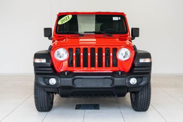 used 2021 Jeep Wrangler Unlimited car, priced at $30,995