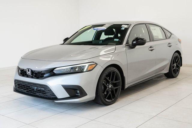 used 2022 Honda Civic car, priced at $25,000