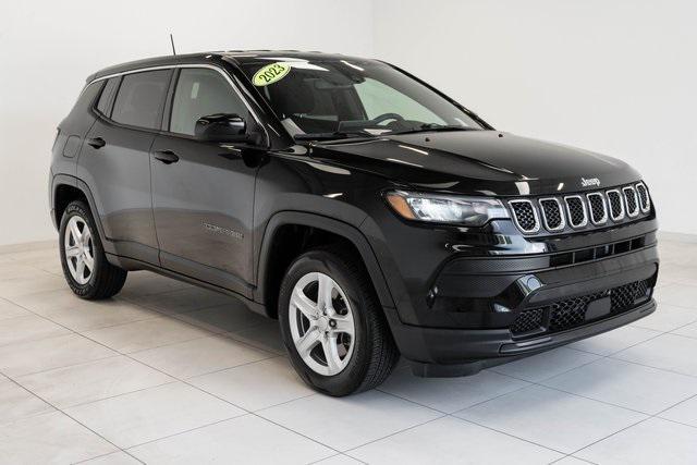 used 2023 Jeep Compass car, priced at $19,822