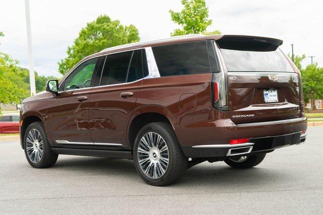 used 2023 Cadillac Escalade car, priced at $84,868