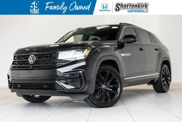 used 2021 Volkswagen Atlas Cross Sport car, priced at $32,999