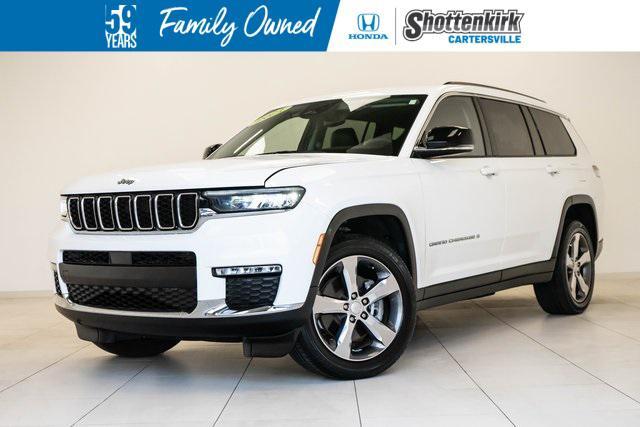 used 2021 Jeep Grand Cherokee L car, priced at $33,999