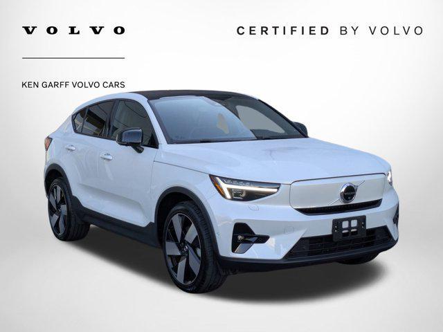 used 2023 Volvo C40 Recharge Pure Electric car, priced at $32,647