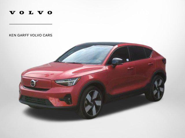 used 2023 Volvo C40 Recharge Pure Electric car, priced at $33,744