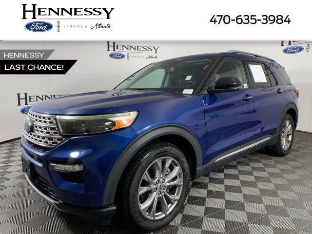 used 2022 Ford Explorer car, priced at $22,325