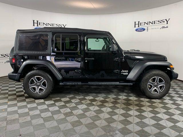 used 2020 Jeep Wrangler Unlimited car, priced at $22,968